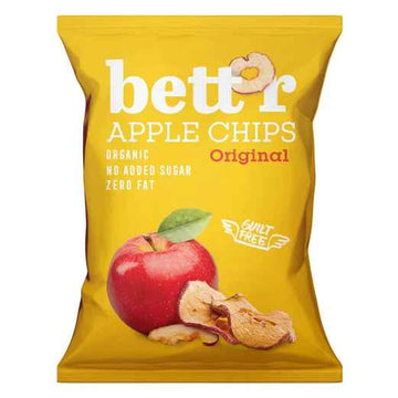 Bettr Apple chips 50g - 10 Pack