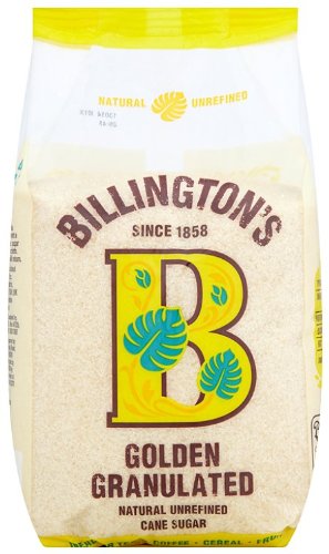 Billingtons Golden Granulated Sugar 1000g - 2 Pack