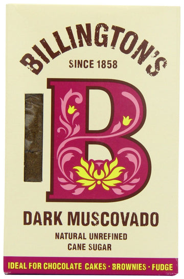 Billingtons Dark Muscovado Sugar 500g - 2 Pack