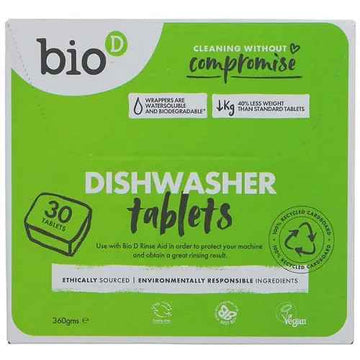 Bio-D Bio-D Dishwasher Tablets 30 tablets
