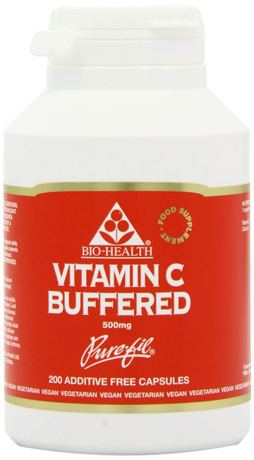 Bio Health Buffered Vitamin C 500mg 200 capsules