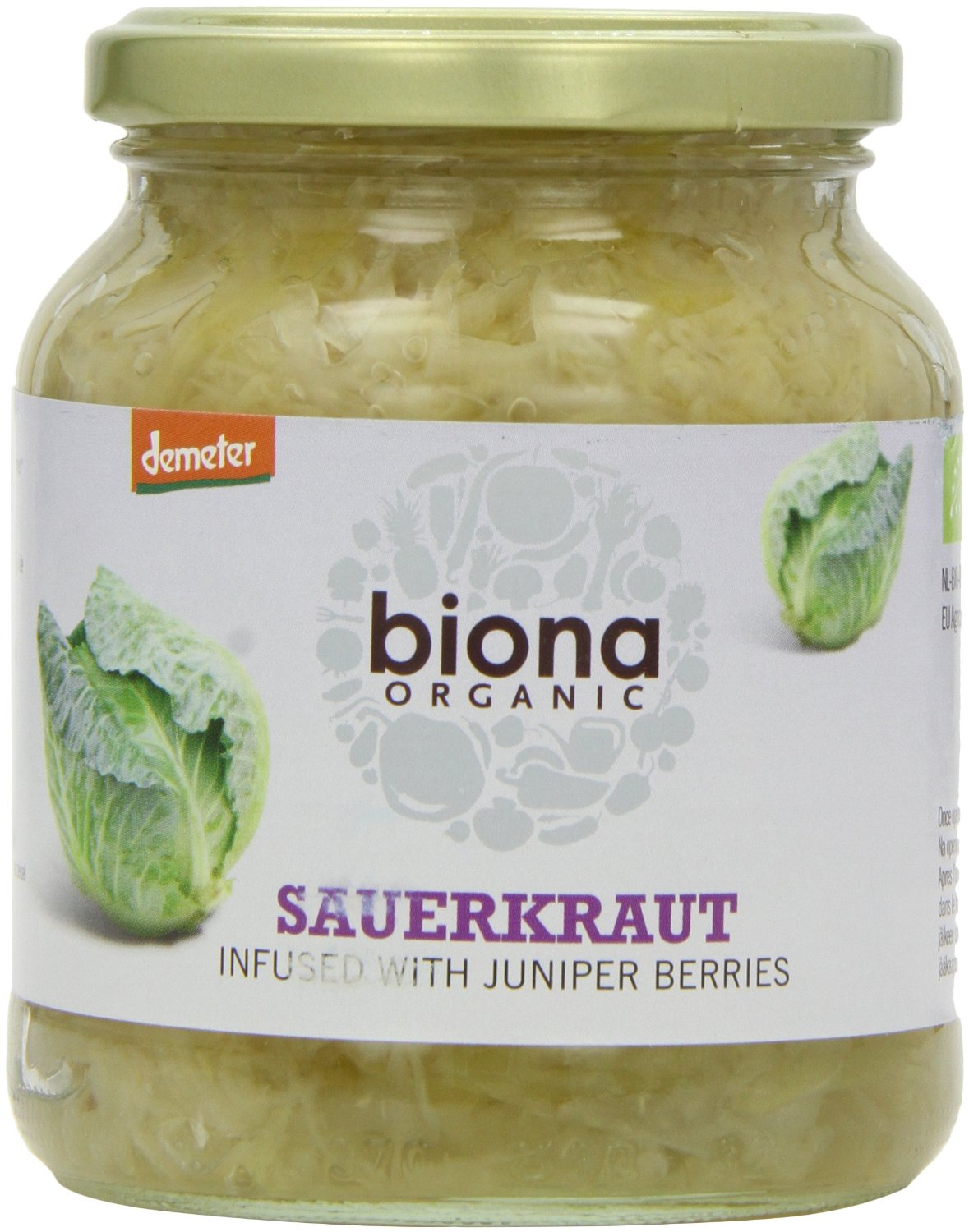 Biona Organic Sauerkraut 360g (2 pack)