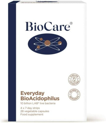 Biocare Everyday BioAcidophilus - 28 Capsules