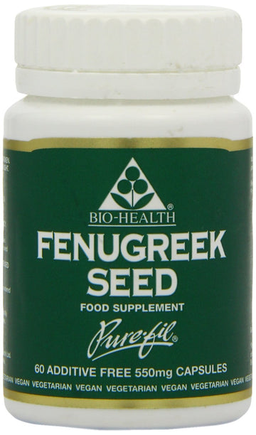 Bio Health Fenugreek Seed 60 Capsules
