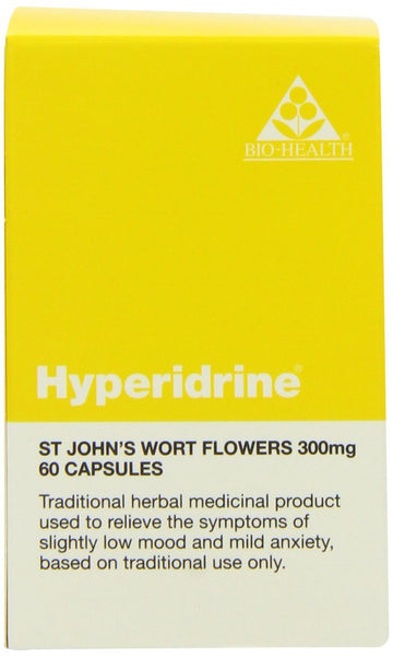 Bio Health Hyperidrine 60 Capsules