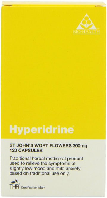 Bio Health Hyperidrine 120 Capsules