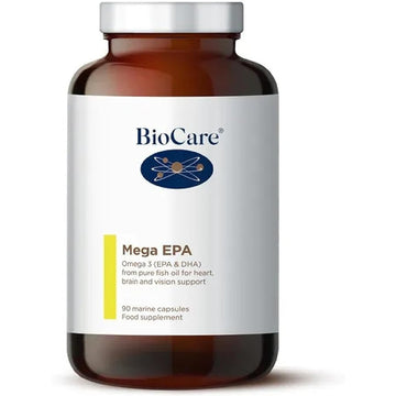 Biocare Mega EPA (EPA/DHA fish oil concentrate) 90 caps