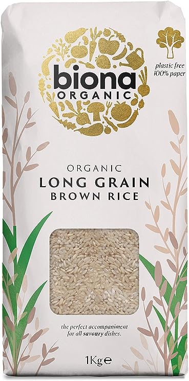 Biona Organic Long Grain Brown Rice 1kg