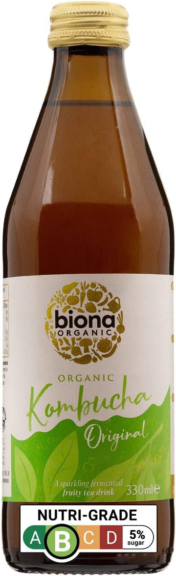 Biona Organic Kombucha - Original 330ml  - 6 Pack