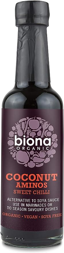 Biona Organic Coconut Aminos Sweet Chilli 250ml - 2 Pack