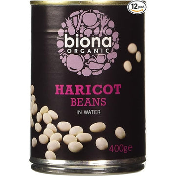 Biona Organic Haricot Beans 400g - 3 Pack