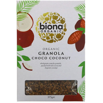 Biona Organic Choco Coconut Crunchy Granola 375g