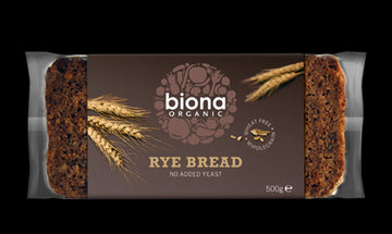 Biona Organic Rye Bread - 500g - 2 Pack