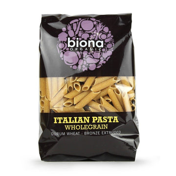 Biona Organic Wholewheat Penne 500g - 2 Pack