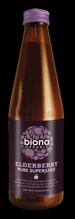 Biona Organic Elderberry Pure Super Juice 330g