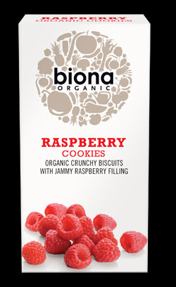 Biona Organic Raspberry Filled Cookies 175g - 2 Pack