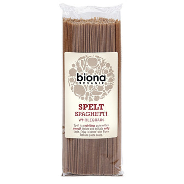Biona Organic Wholegrain Spelt Spaghetti 500g - 2 Pack