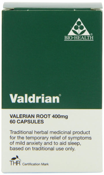 Bio Health Valdrian 400mg 60 capsules