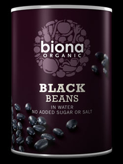 Biona Organic Black Beans 400g - 3 Pack