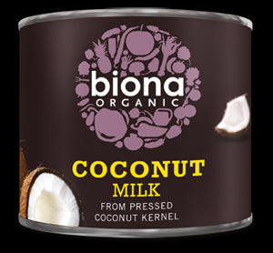 Biona Organic Coconut Milk 17% Fat - 200ml - 4 Pack