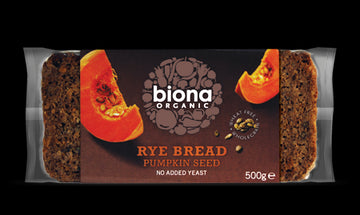 Biona Organic Rye Bread - Pumpkin Seed - 500g - 2 Pack