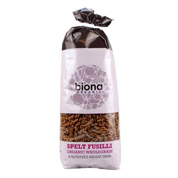 Biona Organic Wholemeal Spelt Fusilli 500g - 2 Pack