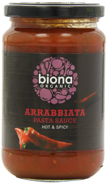 Biona Organic Arrabbiata - Hot & Spicy Pasta Sauce 350g