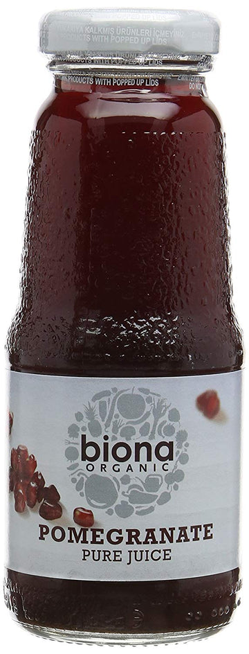 Biona Org Pomegranate Juice Pure 200ml - 2 Pack