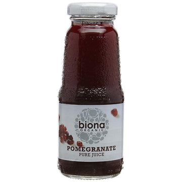 Biona Org Pomegranate Juice Pure 200ml - 2 Pack