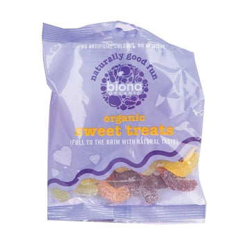 Biona Organic Sour Snakes 75g - 12 Pack