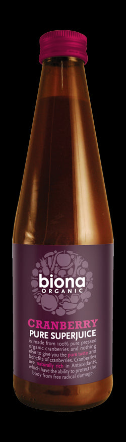 Biona Organic Cranberry Juice Pure 330ml