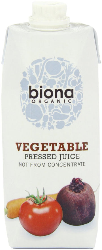 Biona Organic Vegetable Juice Pressed - 0.5lt - 2 Pack