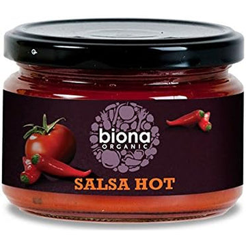 Biona Organic Salsa Dip Hot 260g - 2 Pack