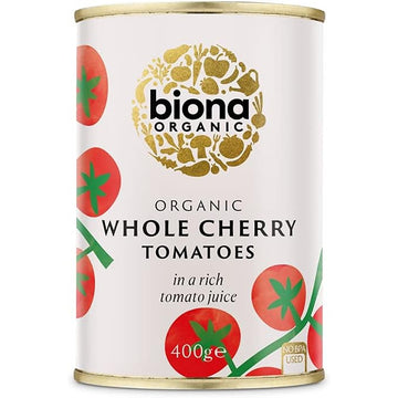 Biona Whole Cherry Tomatoes Organic 400g - 2 Pack