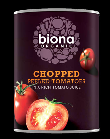 Biona Organic Whole Peeled Tomatoes 400g - 3 Pack