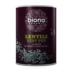 Biona Biona Lentils Vert 400g - 3 Pack