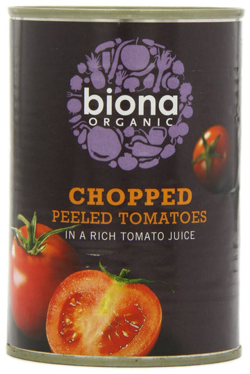 Biona Organic Chopped Tomatoes 400g - 3 Pack