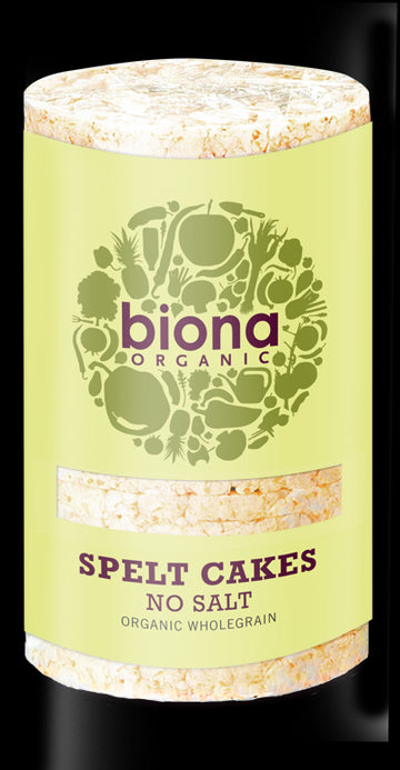Biona Spelt Cakes Lightly Salted Organic 100g - 12 Pack