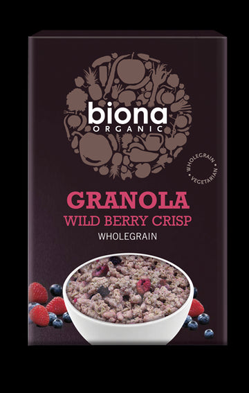 Biona Organic Wild Berry Granola 375g