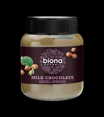 Biona Organic Milk Chocolate Hazelnut Spread 350g