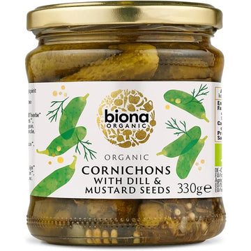 Biona Organic Cornichons 330g