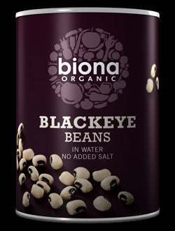 Biona Organic Blackeye Beans 400g - 3 Pack
