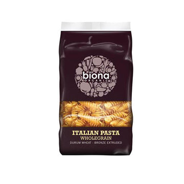 Biona Whole Macaroni Organic Bronze Extruded 500g - 2 Pack