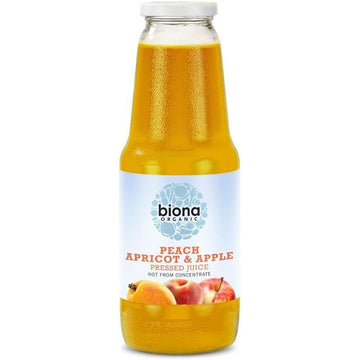 Biona Organic Peach Apricot & Apple Juice 1 Litre
