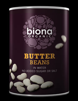 Biona Organic Butter Beans 400g - 3 Pack