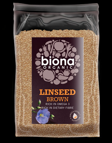 Biona Organic Linseed Brown 500g - 2 Pack