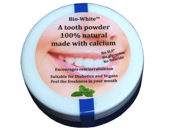 Bio-White Organic Tooth Powder Peppermint 35 g