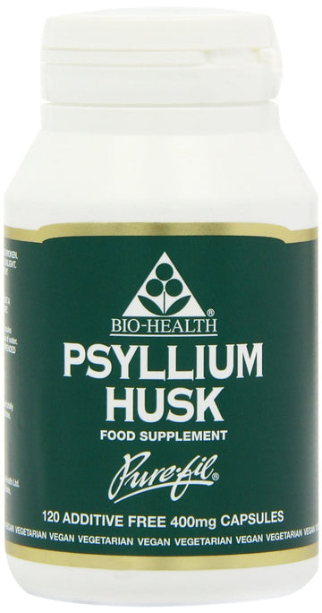 Bio Health Psyllium Husk 400mg 120 capsules