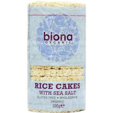 Biona Rice Cakes with Salt Organic 100g - 3 Pack