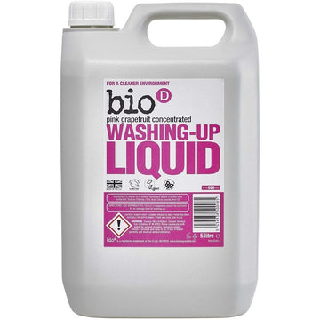Bio-D Washing Up Liquid with Grapefruit  - 5 litre